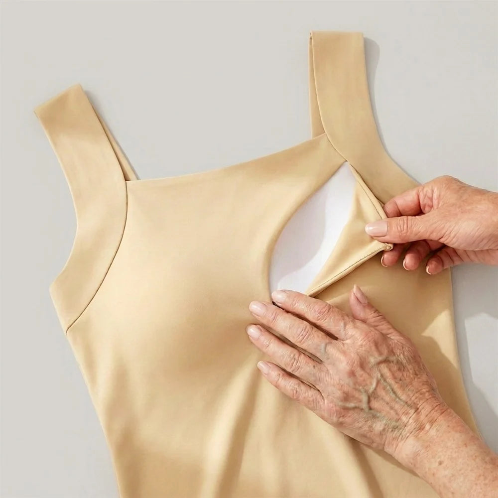 Maggie’s Comfort Top with Built-In Bra