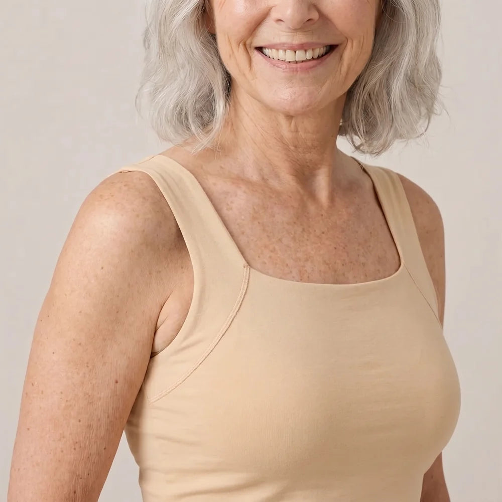 Maggie’s Comfort Top with Built-In Bra